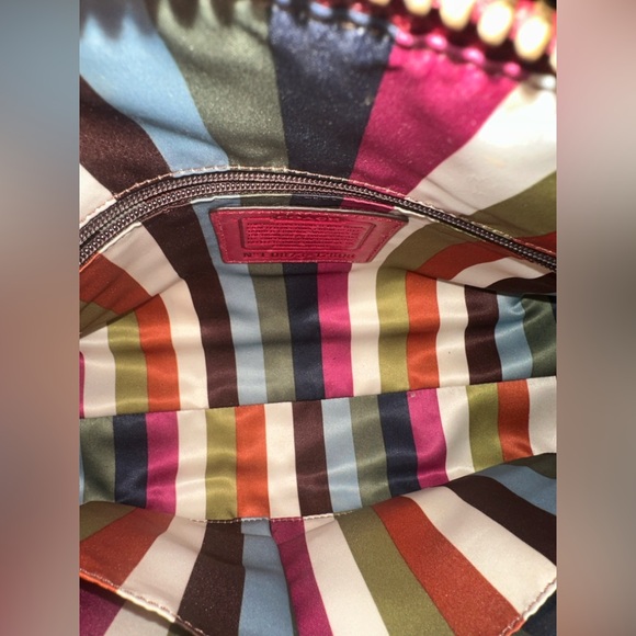 Vintage Red Coach Bag - Picture 4 of 5